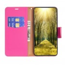 Lommebok deksel for Samsung Galaxy S23 5G rød rosa thumbnail