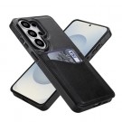 Tech-Flex Deksel med plass til kort Samsung Galaxy S25 Ultra 5G svart thumbnail