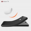 Tech-Flex TPU Deksel Carbon Huawei Honor 7X svart thumbnail
