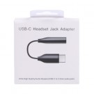 USB-C til 3,5 mm Audio Adapter Android svart thumbnail
