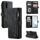 CaseMe retro multifunksjonell Lommebok deksel Samsung Galaxy Note 10 svart thumbnail
