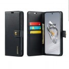 DG.Ming 2-i-1 Lommebok-deksel I Lær OnePlus 12 5G svart thumbnail