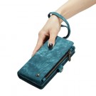 CaseMe 2-i-1 Lommebok deksel Samsung Galaxy S24 Ultra 5G blå thumbnail
