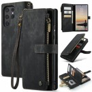 CaseMe multifunksjonell Lommebok deksel Samsung Galaxy S25 Ultra 5G svart thumbnail