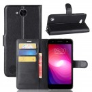 Lommebok deksel for LG X Power 2 svart thumbnail