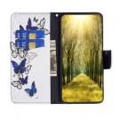Lommebok deksel til Samsung Galaxy S24+ Plus 5G - Butterfly thumbnail