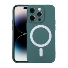 Tech-Flex TPU Deksel for iPhone 15 Pro med MagSafe Mørk grønn thumbnail