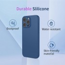 Tech-Flex silikon Deksel for iPhone 16 Pro - Blå thumbnail