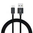 Universal 1M Micro USB kabel 3A Android svart thumbnail