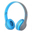 Bluetooth Hodetelefoner med Bluetooth 5.0 - blå thumbnail