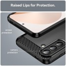 Tech-Flex TPU Deksel karbonfiber for Samsung Galaxy A57 5G svart thumbnail