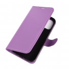 Lommebok deksel for iPhone 12 / 12 Pro lilla thumbnail