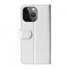 Lommebok deksel Premium for iPhone 15 Pro hvit thumbnail