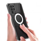 Tech-Flex TPU Deksel for Samsung Galaxy S23 Ultra 5G med MagSafe Gjennomsiktig thumbnail