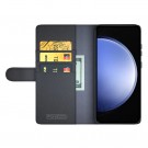 Lommebok deksel ekte Lær for Samsung Galaxy S24 FE 5G svart thumbnail