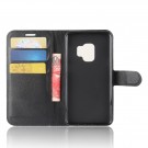 Lommebok deksel for Samsung Galaxy S9 svart thumbnail