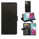 Lommebok deksel Premium for Motorola Moto G30/G20/G10 svart thumbnail