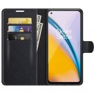 Lommebok deksel for OnePlus Nord 2 5G svart thumbnail