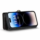 CaseMe 2-i-1 Lommebok deksel iPhone 12 Pro Max svart thumbnail