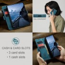 CaseMe flip Retro deksel for Samsung Galaxy Z Fold 7 5G blå thumbnail