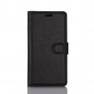 Lommebok deksel for Huawei P10 svart thumbnail