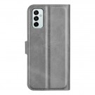 Lommebok Premium deksel for OnePlus Nord 2 5G grå thumbnail
