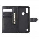 Lommebok deksel for Motorola Moto E6i svart thumbnail