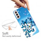 Fashion TPU Deksel for Samsung Galaxy S21+ plus 5G  - Butterfly thumbnail