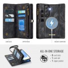 CaseMe 2-i-1 Lommebok deksel Samsung Galaxy S26 5G svart thumbnail