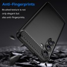 Tech-Flex TPU Deksel Carbon for Samsung Galaxy S25 5G svart thumbnail