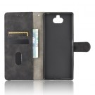 Lommebok deksel for Sony Xperia 10 Plus svart thumbnail
