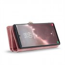 CaseMe 2-i-1 Lommebok deksel Samsung Galaxy S24 Ultra 5G rosa thumbnail