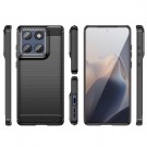 Tech-Flex TPU Deksel Carbon Motorola Edge 60 Fusion 5G svart thumbnail