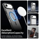 Tech-Flex Frosted TPU Deksel for iPhone 17 Air MagSafe - Svart thumbnail
