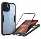 Tech-Flex TPU Deksel 360° beskyttelse for iPhone 14 Pro Max svart thumbnail