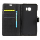 Lommebok deksel for HTC U Ultra svart thumbnail