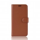 Lommebok deksel for Samsung Galaxy Note 10 Lite brun thumbnail