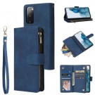 Lommebok deksel Multifunksjonell Samsung Galaxy S20 FE mørk blå thumbnail