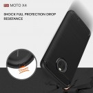 Tech-Flex TPU Deksel Carbon Motorola Moto X4 svart thumbnail