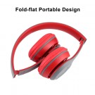 Bluetooth Hodetelefoner med Bluetooth 5.0 - rød thumbnail