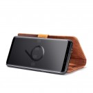 DG.Ming 2-i-1 Lommebok-deksel I Lær Samsung Galaxy S9 Plus brun thumbnail