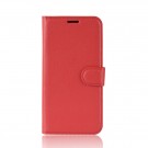 Lommebok deksel for Samsung Galaxy A51 rød thumbnail