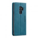 CaseMe flip Retro deksel for Samsung Galaxy S9 Plus blå thumbnail
