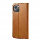 LC.IMEEKE Lommebok deksel for iPhone 13 Mini cognac thumbnail