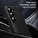 Smart Clear View Flip deksel Samsung Galaxy Z Fold 6 5G - Svart thumbnail