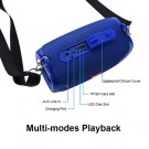 T&G Bluetooth-høyttaler Bærbar 10W USB/ TF-kort/ FM-radio - svart thumbnail