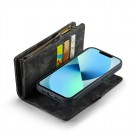 CaseMe 2-i-1 Lommebok deksel iPhone 13 Pro Max svart thumbnail