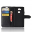 Lommebok deksel for Sony Xperia L2 svart thumbnail