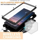 R-JUST Hybrid-deksel 360° beskyttelse Samsung Galaxy S25 Ultra 5G - Svart thumbnail