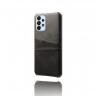 Tech-Flex TPU Deksel med PU-lær plass til kort Samsung Galaxy A23 5G svart thumbnail